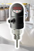 Niveau, temperatuur en flowtransmitters met locale uitlezing en schakelfunctie