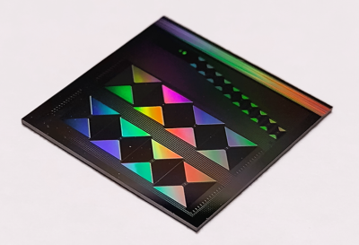 Afbeelding 2: Siliciumnitride fotonische chip
